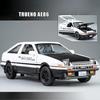 Simulation 1:32 AE86 Car Model Diecast Toys Vehicles Sound Light Children Boys Birthday Gift Pullback Voiture Miniature