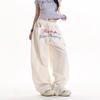 Letter Print High Street Paratrooper Pants Children's Summer Thin Hiphop Loose Scimitar Casual Trousers