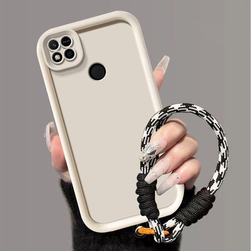 Für Xiaomi Redmi 10C Hülle Xiaomi Redmi 10 Indien 10 Power Handyhülle Webband Abdeckung Hautgefühl Schutz Stoßfeste Hülle