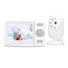 Baby Monitor Ecran 3.5in Lumină de Noapte Vorbire Bidirecțională Parolă Monitor Video Bebeluș 100?Ștecăr britanic de 240V
