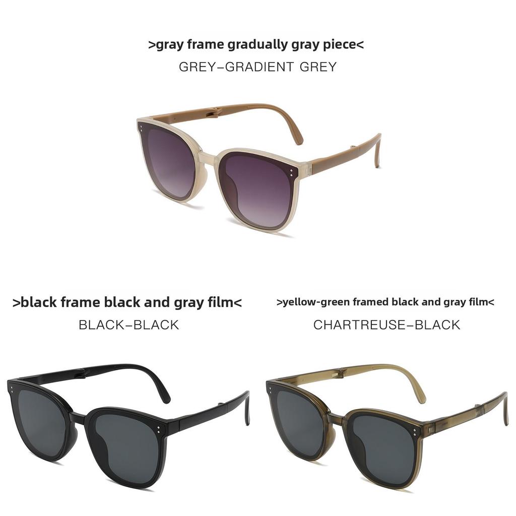 Foldable Fashion Ultralight Sun Glasses For Outdoor Sports And Driving