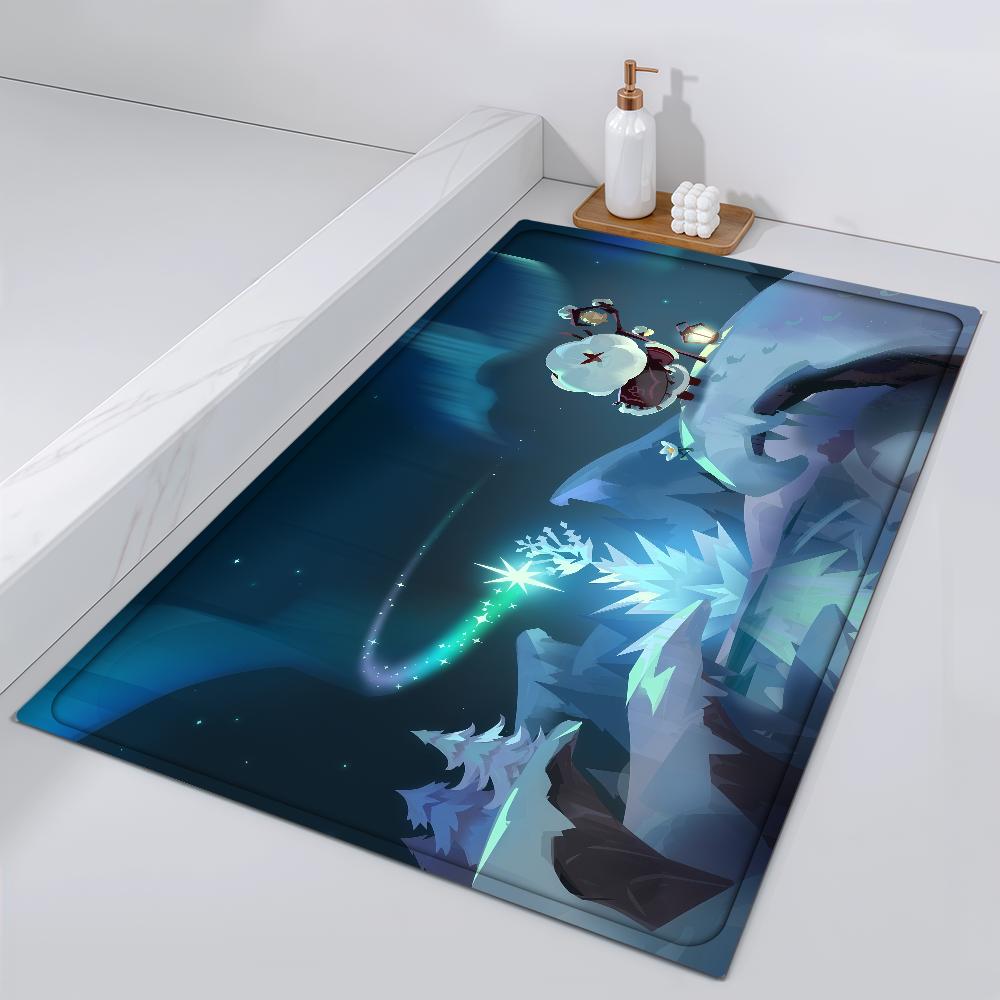 

Door Mat Bedside Entrance Bath Game Run Floor Decoration Corridor Door Mat C-Cookie Kingdom Carpet Living Room Playing Balcony 40cm x 60cm