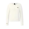 Fila Tennis Fashion Simple Classic Retro Sports Casual Comfortable Long Sleeve T-Shirt Women tops Cloud-White A11W613219FIV