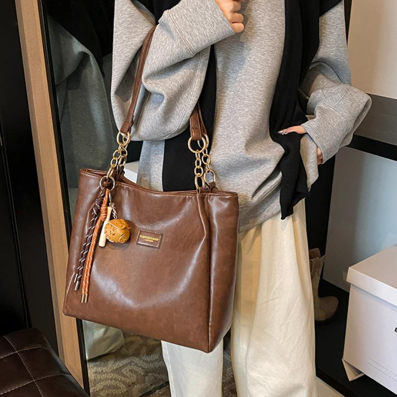 Tasche Damen große Kapazität 2025 neue Sommer High-End-Mode Schultertasche Studenten Pendler Tragetasche für den Unterricht