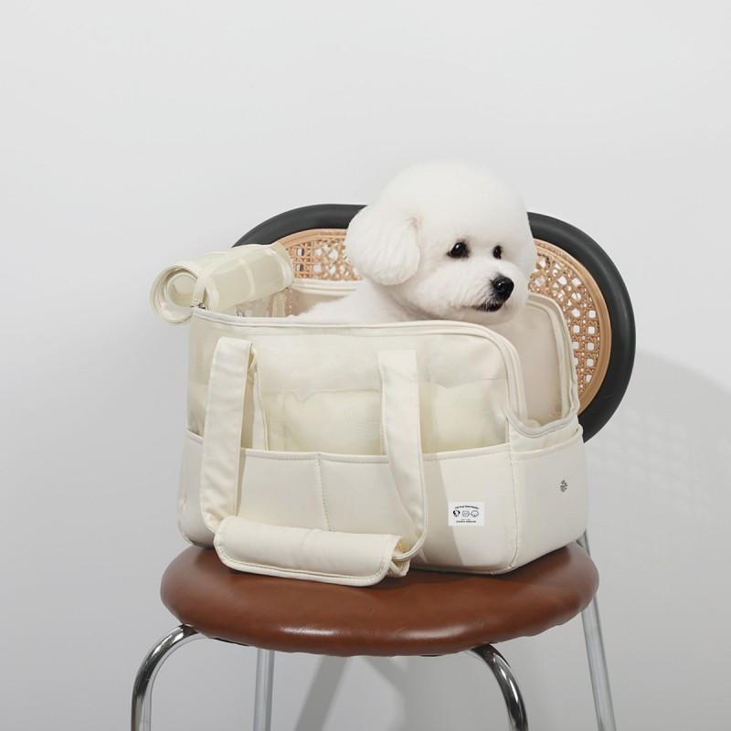 Portable Pet Carrier Bag Small Dogs Cats - Breathable Mesh Handheld Or Crossbody Lightweight Travel Maltese