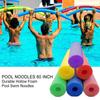 Noodles Pool Foam Water Noodles for Pool 60in Long Hollow Soft Buoyancy Stick for Beach River Relaxation Water Game Backyard
