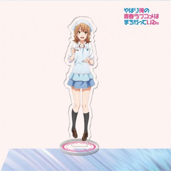 

Модель подставки для романтической комедии «Мой подросток» SNAFU, 16 см, Юкино Юкиносита Юигахама Юи Исшики Ироха, стоящие фигурки 40