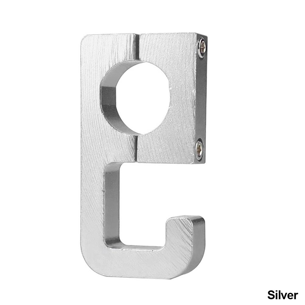 

Мотоциклетный багажник, крючок для шлема, алюминиевое крепление, держатель для мотоциклетного шлема, сумка, крючок, вешалка, универсальные аксессуары для мотоциклов серебряный