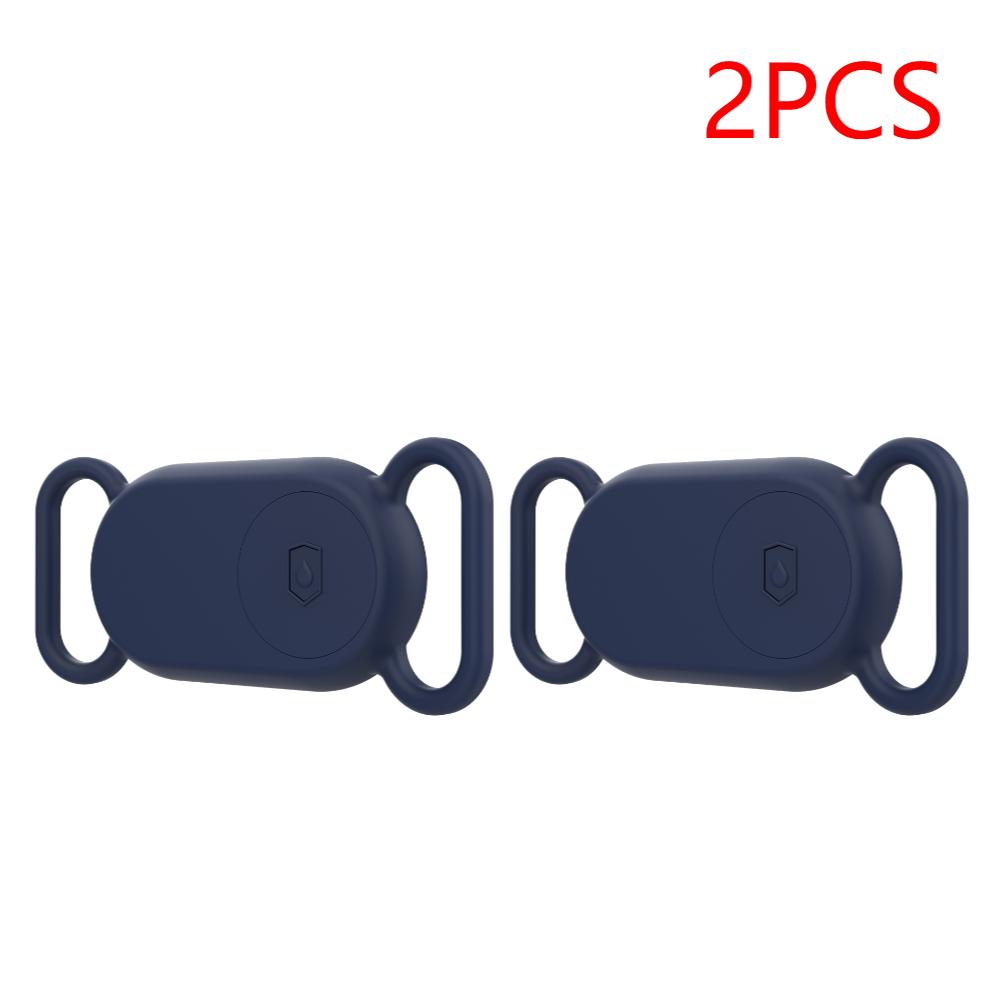 For Samsung Galaxy SmartTag2 Portable Protector Case Waterproof Silicone Case for Galaxy Smart Tag 2 for Dog Cat Collars Holder