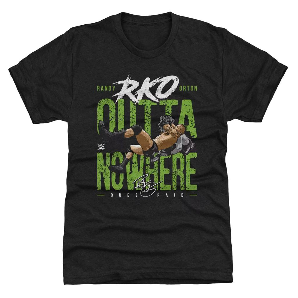 Summer Men's Black Randy Orton Viper Bite T-Shirt Summer Short Sleeve Women Tee Shirts 2025 New Sports Unseix Clothes Tops