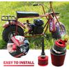 Upgraded Mini Bike Air Filter Adapter Kit for Predator 212cc Coleman CT200U CT200U-EX BT200X KT196 224cc 196cc 6.5hp Honda GX160 GX200 Engine Go Kart