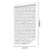 Geometric abstract pattern wallpaper for living room and bedroom 50x1000