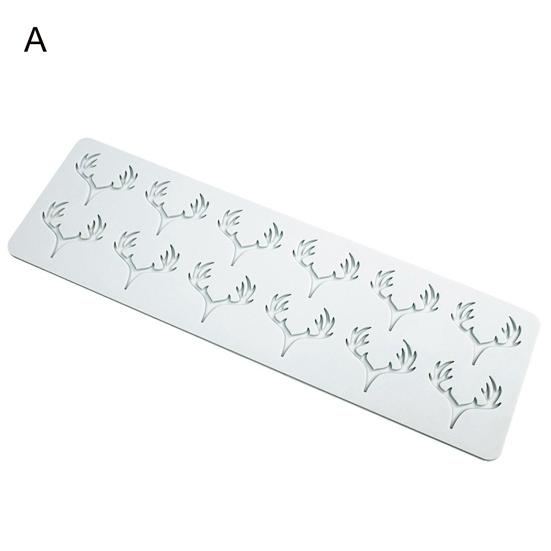 Silicone Fondant Mold Elk Flower Sun Shape Non-sticky Food Grade High Temperature Resistant Easy Release Candy Chocolate Food Cooking Mold