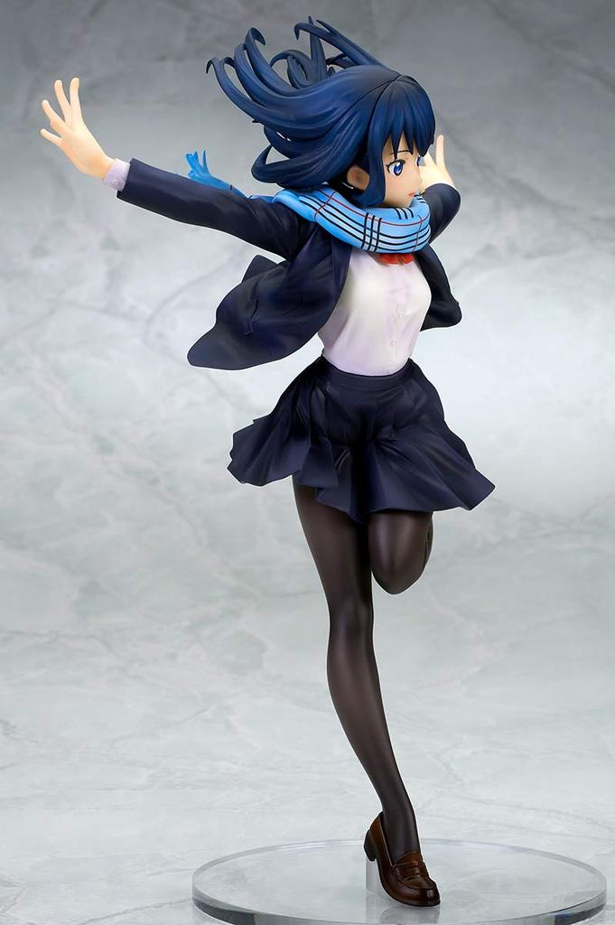 QuesQ Takarada Rikka Uniform Version Maßstab PVC Vollständige Figur SSSS.GRIDMAN 1/7 Vorgefertigt