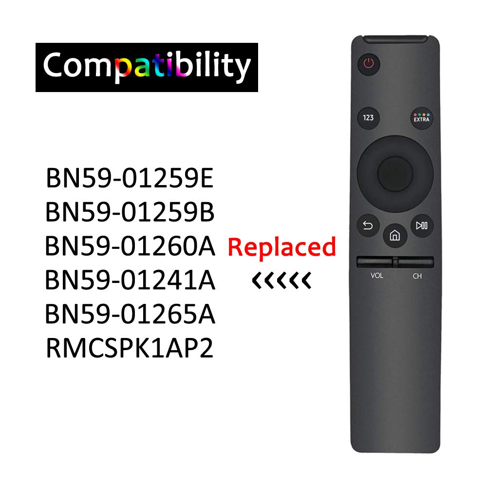 Remote Control BN59-01266A for Samsung Smart TV Un49mu8000 UN50MU630D UN65MU700D