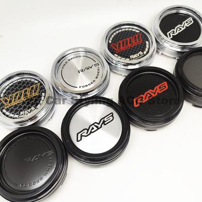 4st 66mm 62mm Hjul Center Cap Nav for Rays Volk CE28 TE37 RE30 TTA ZE40 Fälgar Cover Emblem Badge Car