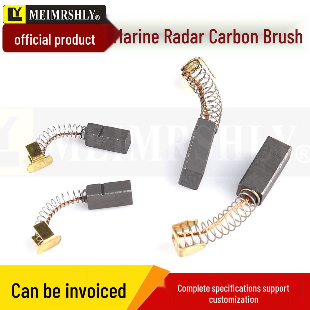 Compact Marine Radar Motor Carbon Brush for Furuno/JRC/Anritsu - 5x6x13mm & 6x8x20mm Photoelectric Brush