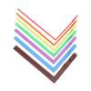 7pcs Paper Alignment Guides with Storage Case Color Coded Precision Layering Matting Spacer