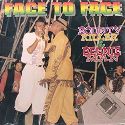 

LP Record BOUNTY KILLER BEENIE MAN Face To Face VPRL1373 VP Records 1994 US Reggae Ska Dub Used