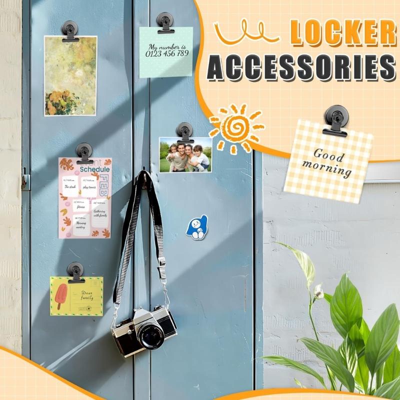 Pack of 12 Colorful Magnetic Clips for Fridge Office Whiteboard Memos Photo Note Paper Organizers Holders Magnets Decors