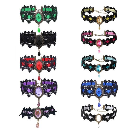 Choker Necklace Aesthetic Female Decorative