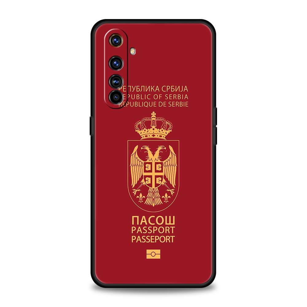 Serbia Flag For Realme 11 10 9 8 5G 7 6 GT2 Pro Plus C21 C11 C25 C35 Soft Silicone Cover For Realme GT Neo 2 3 3T Phone Case