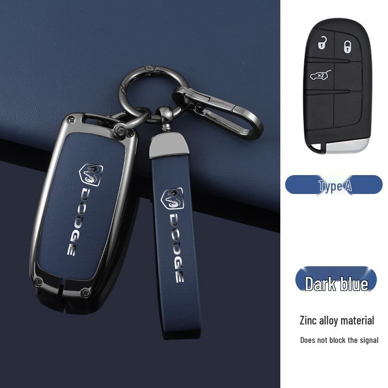 Dodge Journey Metal Key Case: Premium Key Cover with Buckle for Men's Keys