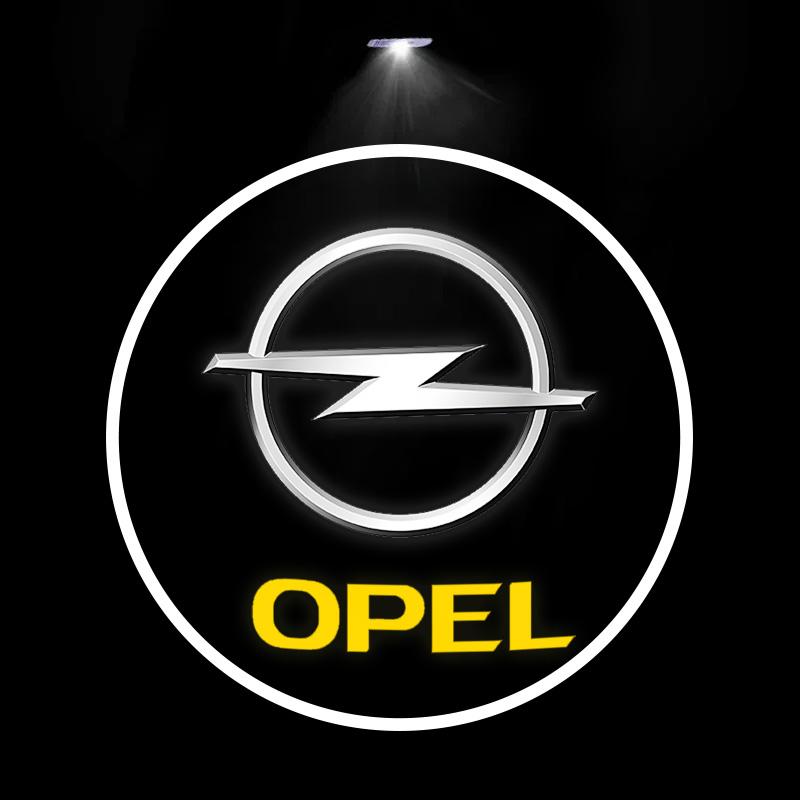 2pcs High-definition  Welcome Light Projection Light for Car Doors For Opel Ignia Astra Antara Meriva Zafira H G Corsa