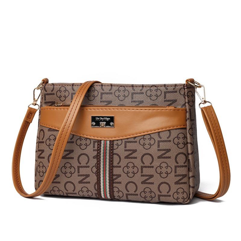 

This winter, the popular bucket bag women s new oblique span shoulder bag printed retro women s bag