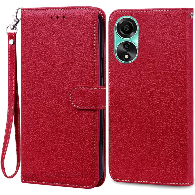 For OPPO A78 4G Case Leather Flip Wallet Case For OPPO A78 CPH2565 Phone Case For OPPO A78 5G CPH2483 CPH2495 Cover Fundas