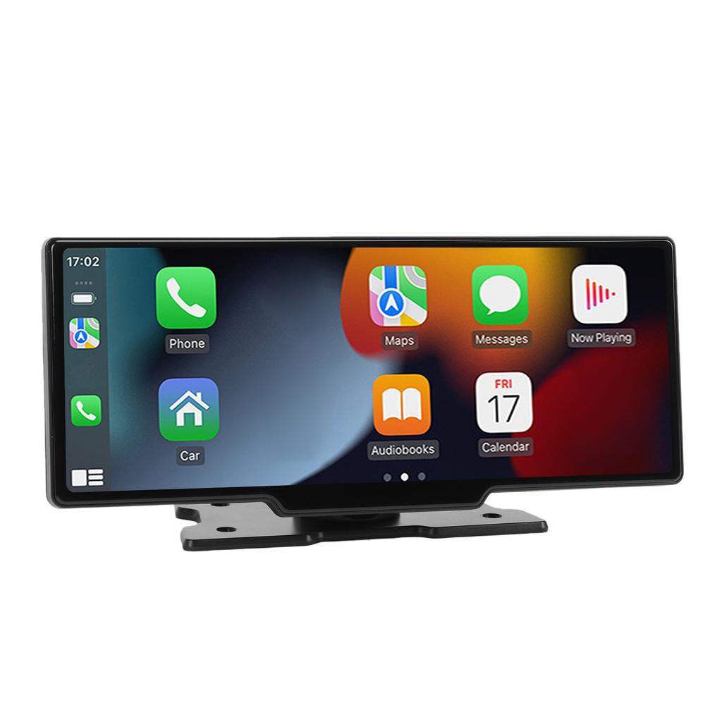 Car Wireless Screen 10.26 Inch Voice Control Wireless Portable Car Touchscreen with Backup Camera Bluetooth FM Radio
