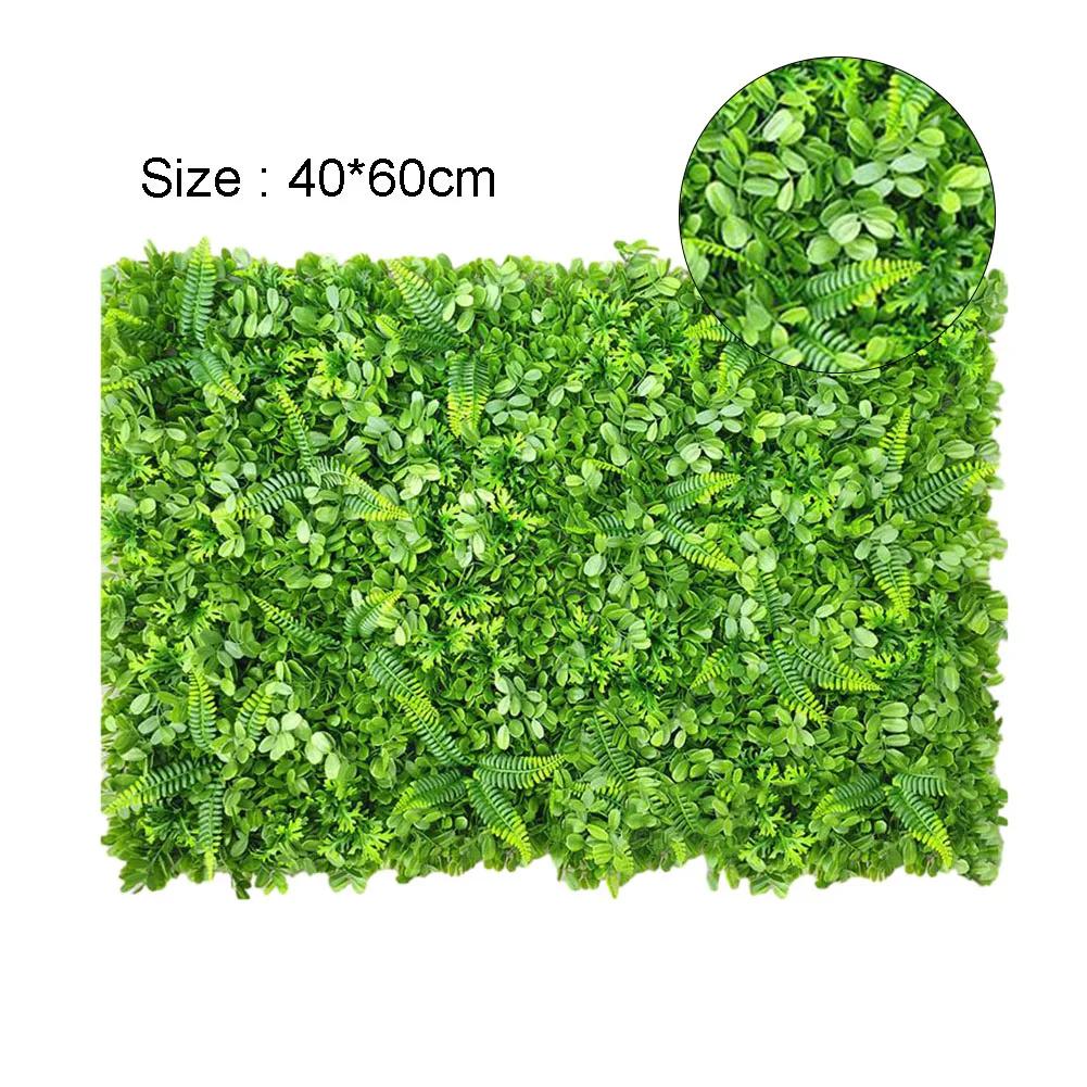 Artificial Lawn Plant Lawn DIY Background Wall Panels Fake Grass Leaf Wedding Decoration Green Grass Carpet Turf