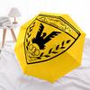 Qadsia Sporting Club Fashionable Automatic Opening/Closing Folding Umbrella. Portable and Foldable, Ideal for Gift, Travel, and Daily Use.