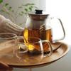 Kinto UNITEA Teapot 680ml Stainless Steel Dishwasher Safe Heat Resistant Glass 8309