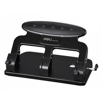 Deli 0116 Heavy-Duty 3-Hole Puncher CN Plug (adapter Included)