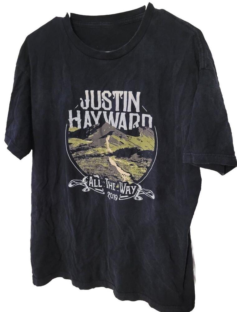 Justin Hayward All The Way Tour Cotton Men Women S-2345XL T-Shirt Unisex T-Shirt XXXL