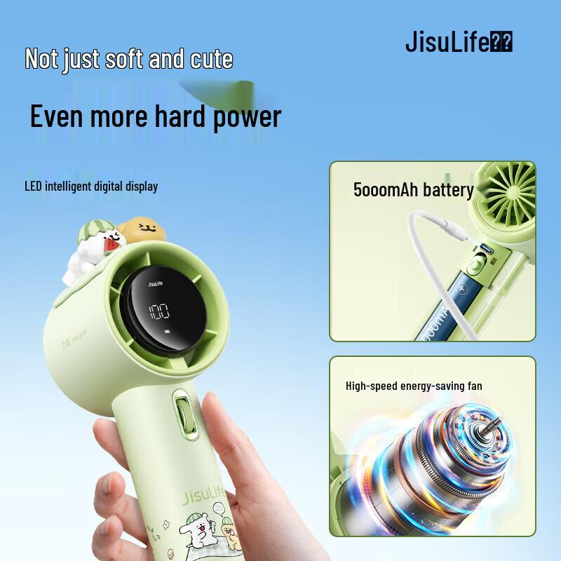 Jisu Handheld Fan Pro1 - Line Dog Collaboration