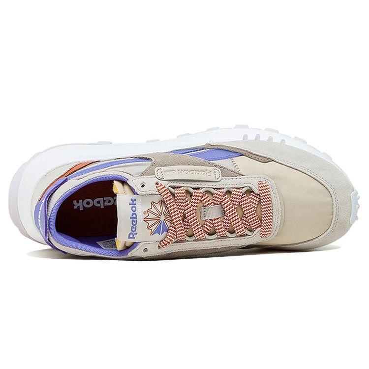 Reebok Classic Leather Legacy Sand Stone Hyper Purple Women Sneakers Brown Baked-Earth FY7434