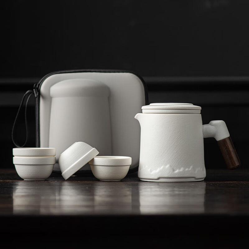 

Чайный дорожный набор из грубой скандинавской керамики Чахун