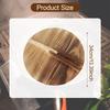 Wooden Wok Lid Pan Cookware Universal Anti Scalding Household Pot Cover for Picnic