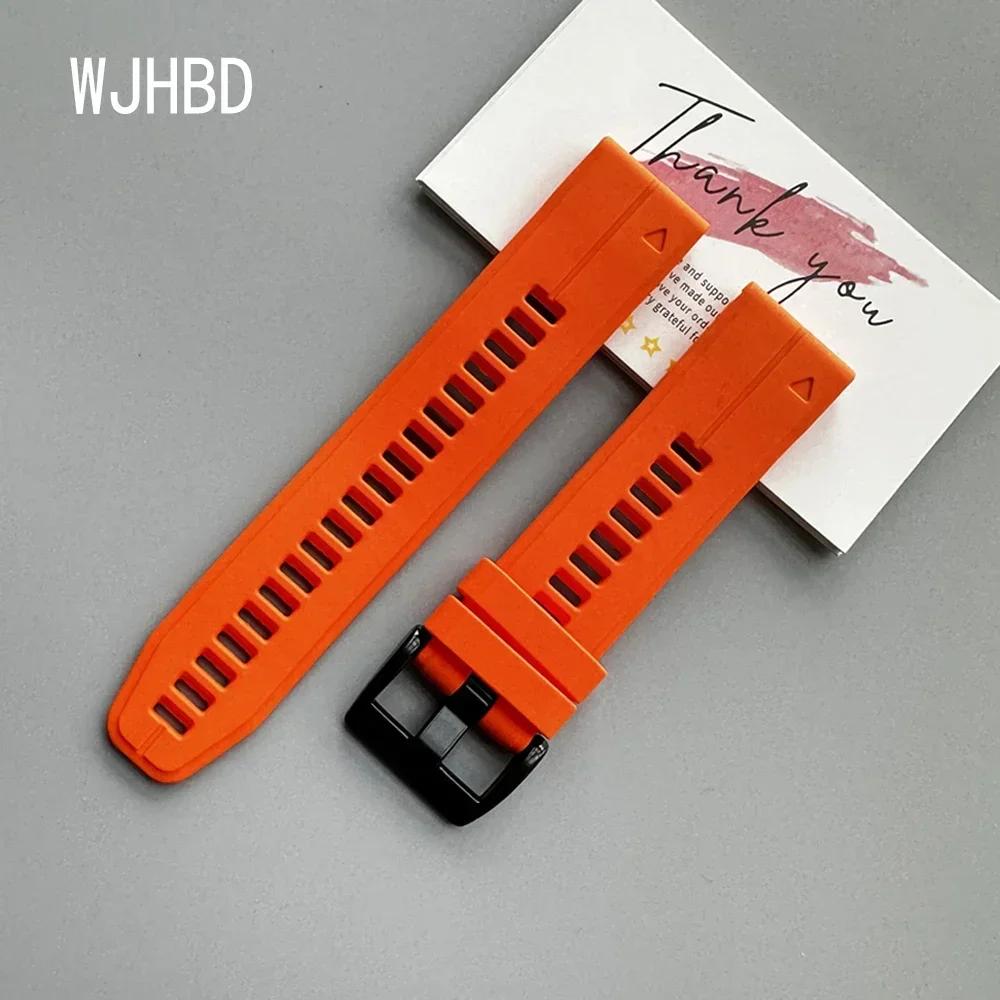 QuickFit 22mm 26mm Watch Strap For Garmin Fenix 7X 7 Solar/6X 6 Pro 5 5X Plus 3 3HR/Epix/MARQ Smartwatch Band Silicone Bracelet
