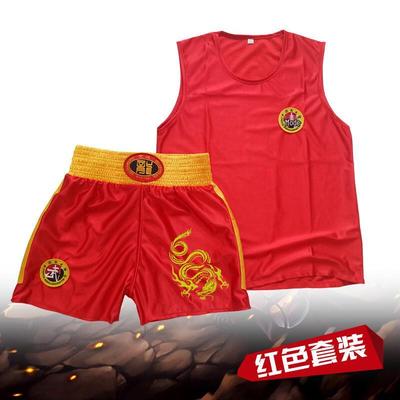 Longchan Sanda Boxing Muay Thai Training Shorts
