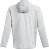 Under Armour Essential Comfortable Breathable Soft Loose Hooded Waterproof Jacket Men Jackets Modern-Gray White 1378824-012