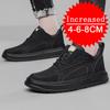 Outdoor Casual Shoes Genuine Leather Men Heightening Shoes Running Sport Shoes Retro Style Man Trainers Outdoor Shoes Size 36-47