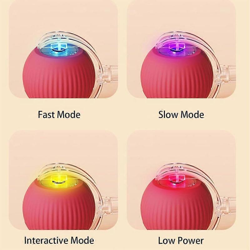 Electric Dog Ball Toy, Interactive Rolling Dog Ball, Interactive Dog Smart Ball Toy, Chewy Virus Rolling Ball, Interactive Cat Ball Toy