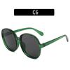 Exaggeration oversize Round Sunglasses Women Brand Designer Vintage Sun Glasses Ladies Korean Style Shades Eyewear