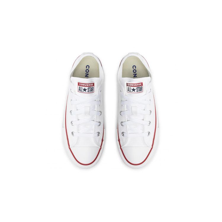 Converse Chuck Taylor All Star Classic Casual Durable Low Top Canvas Shoes Kids Sneakers White 272858C
