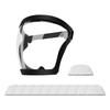 Прозорий Захисний Щит для Обличчя Super Protective Face Shield Робочий Захист для Косіння Бур'янів Маска для Всього Обличчя з Захистом від Запотівання Повнолицева Маска Покриття для Голови