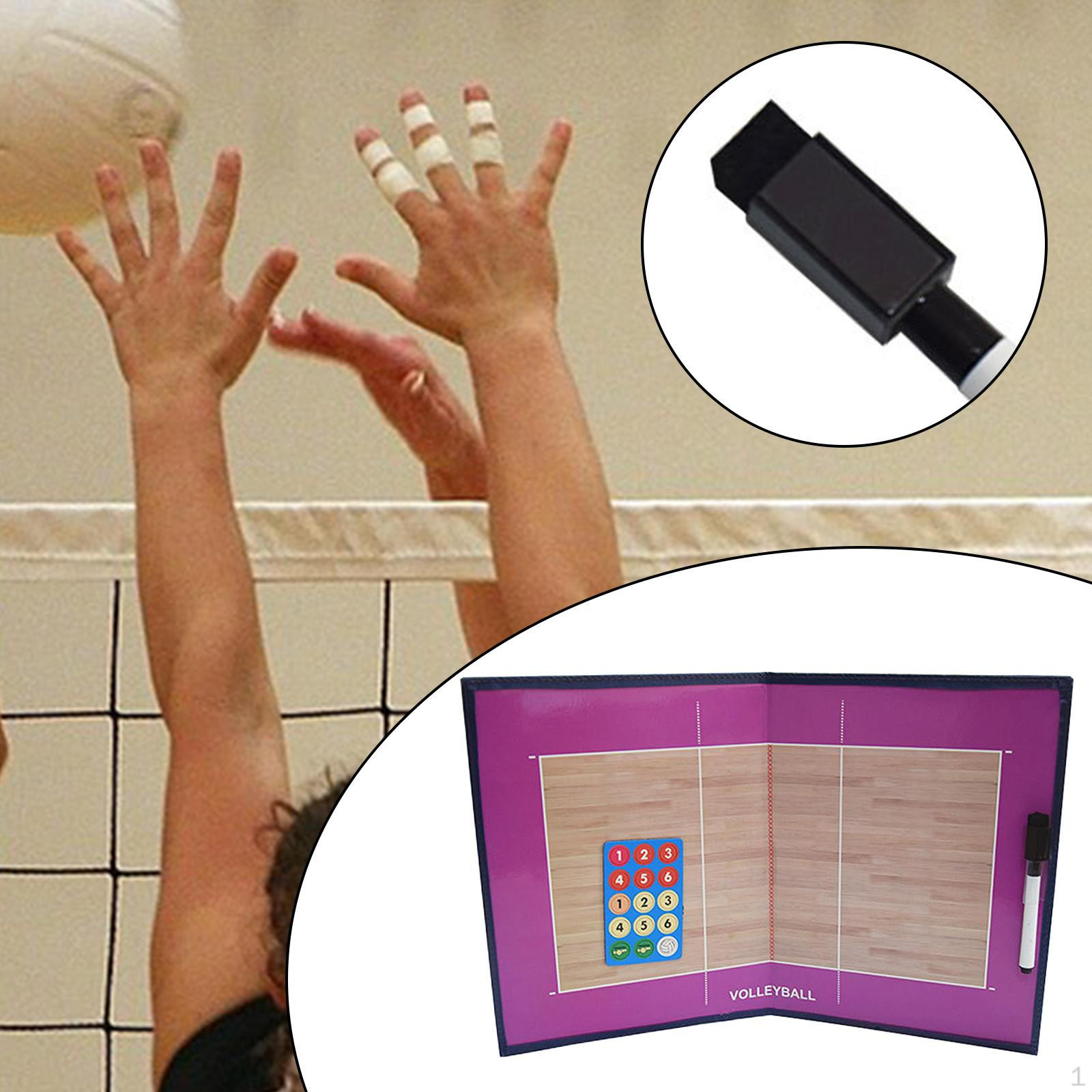 

Volleyball Coaching Board Sporting Goods Aid Coaches Clipboard Accessories