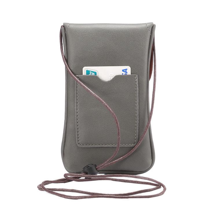 Women's Cute Mini Leather Crossbody Phone Bag - Korean Fashion Trend